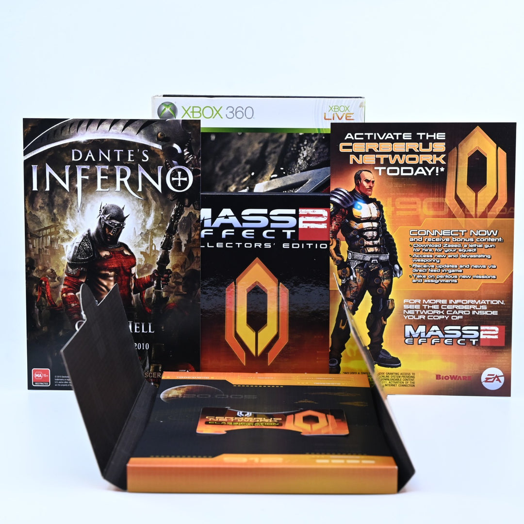 Mass Effect 2 Collector's Edition - Xbox 360 Game + Manual - FREE POST!