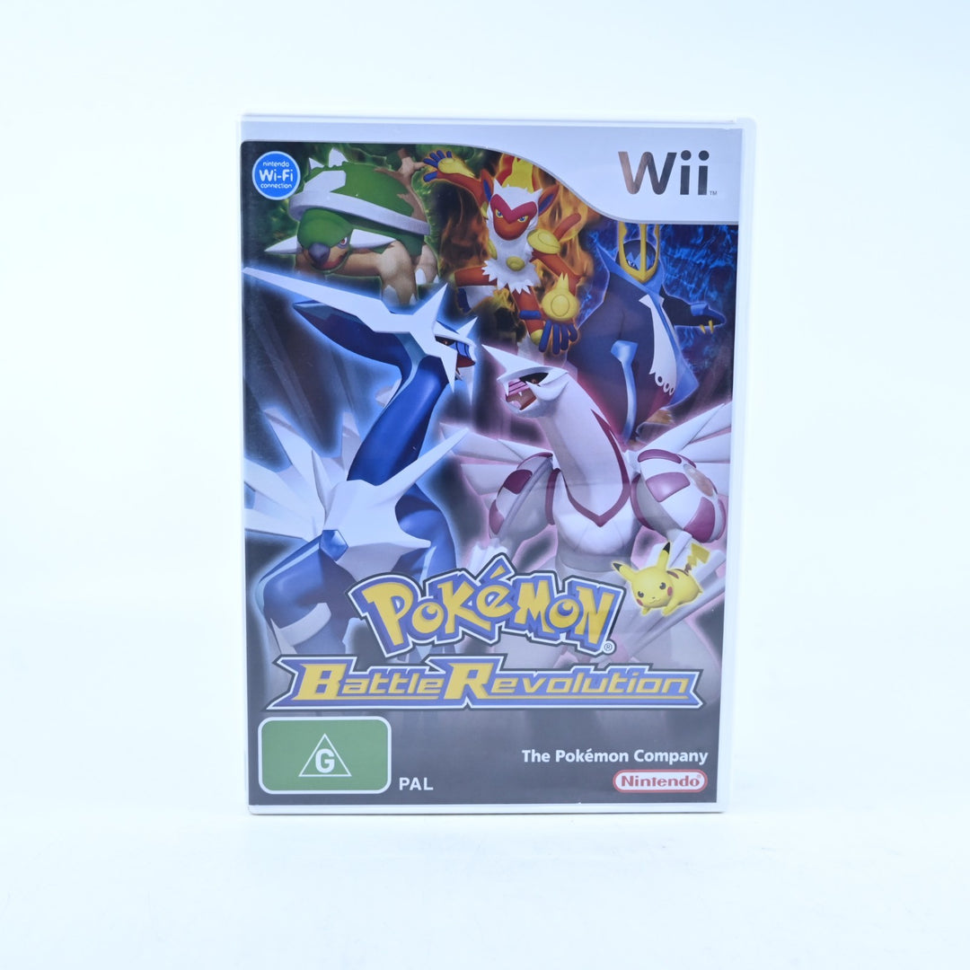 Pokemon Battle Revolution - Nintendo Wii Game + Manual - PAL - MINT DISC!