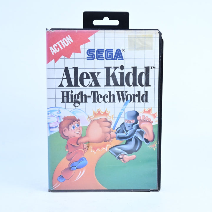 Alex Kidd: High-Tech World - Sega Master System Game - No Manual - PAL