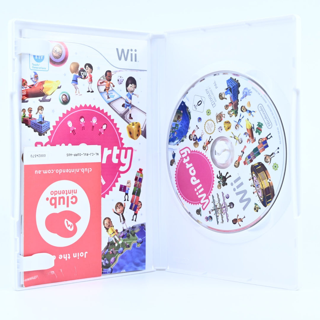 Wii Party - Nintendo Wii Game + Manual - PAL - MINT DISC!