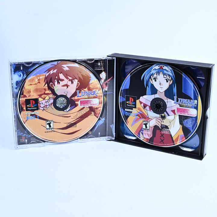 Lunar 2: Eternal Blue - Complete - PS1 Game + Manual - No Pendant or Soundtrack