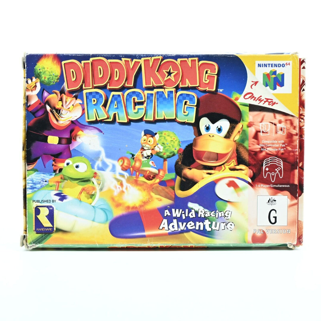 Diddy Kong Racing - N64 / Nintendo 64 Boxed Game - PAL - FREE POST!