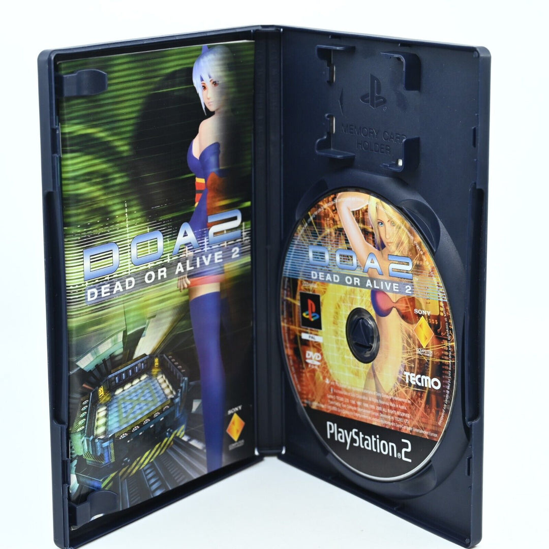 Dead or Alive 2 DOA 2 - Sony Playstation 2 / PS2 Game + Manual - PAL