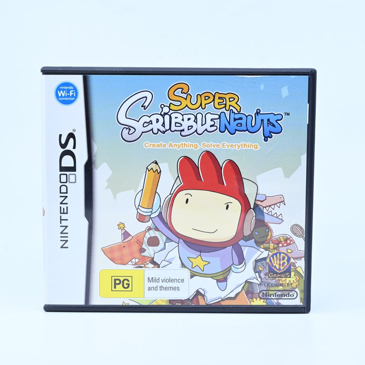 Super Scribblenauts - Nintendo DS Game - PAL + Manual - FREE POST!