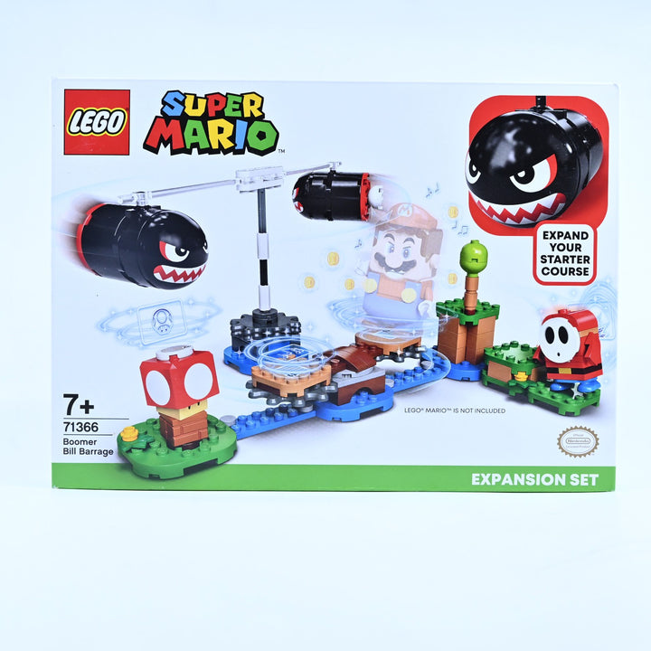 SEALED! LEGO 71366 Boomer Bill Barrage - Super Mario Expansion Set - Toy