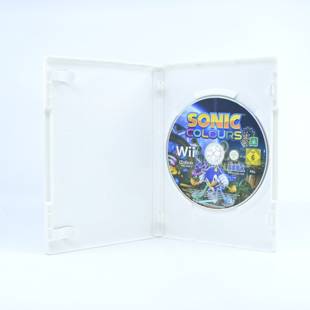 Sonic Colours - Nintendo Wii Game - No Manual - PAL - MINT DISC!