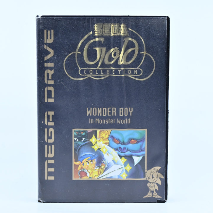 Wonder Boy in Monster World - Sega Mega Drive Game + Manual - PAL - FREE POST!