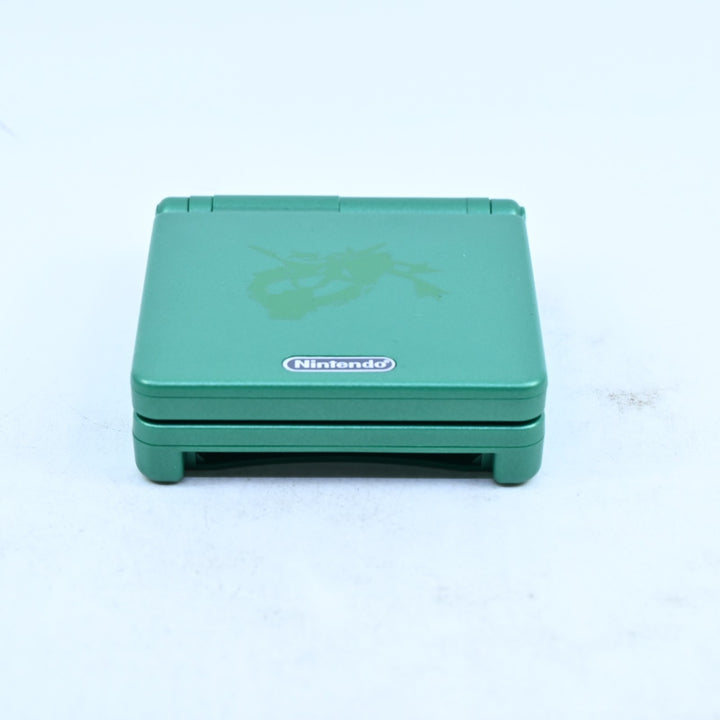 Rayquaza Green (Reshell) + IPS - AGS-001 - Gameboy Advance / GBA SP Console