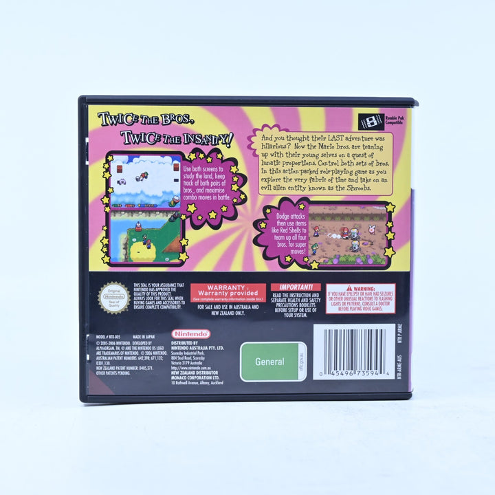 Mario &amp; Luigi: Partners in Time - Nintendo DS Game - PAL + Manual - FREE POST!