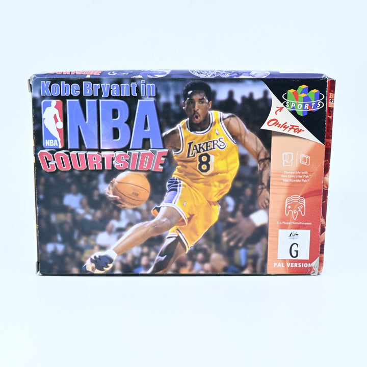 Kobe Bryant in NBA Courtside - N64 / Nintendo 64 Boxed Game - PAL - FREE POST!