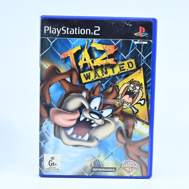 Taz Wanted - Sony Playstation 2 / PS2 Game + Manual - PAL - MINT DISC!