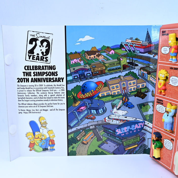 The Simpsons Stick'Ems 20th Anniversary - Herald Sun - Miscellaneous
