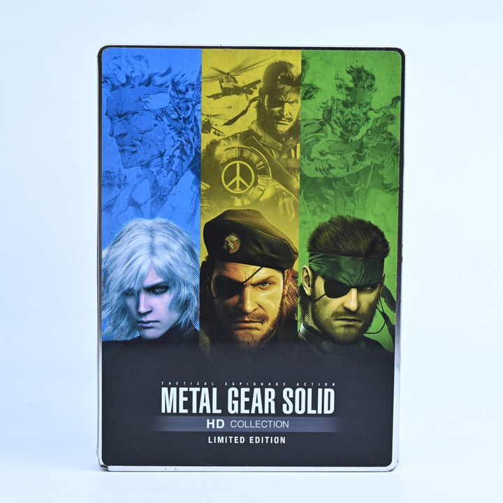 Metal Gear Solid HD Collection - Steelbook - Xbox 360 Game + Manual - PAL