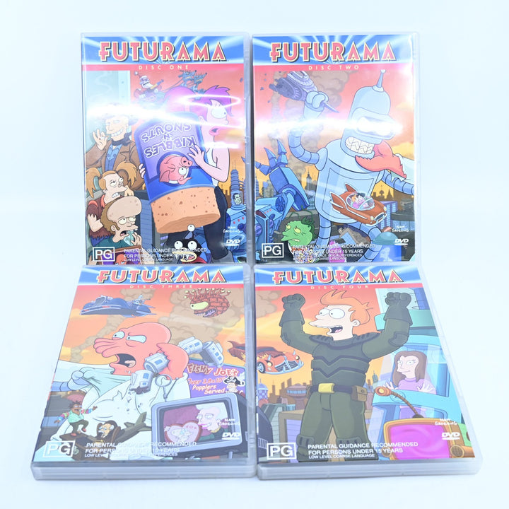 Futurama - Complete Series Seasons 1-8 + 4 Movies - Regions 1&4 - DVD