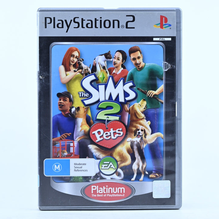 The Sims 2 Pets - Sony Playstation 2 / PS2 Game + Manual - PAL - MINT DISC!
