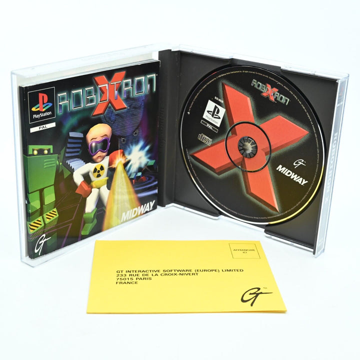 MINT DISC - Robotron X - Sony Playstation 1 / PS1 Game - PAL - FREE POST!