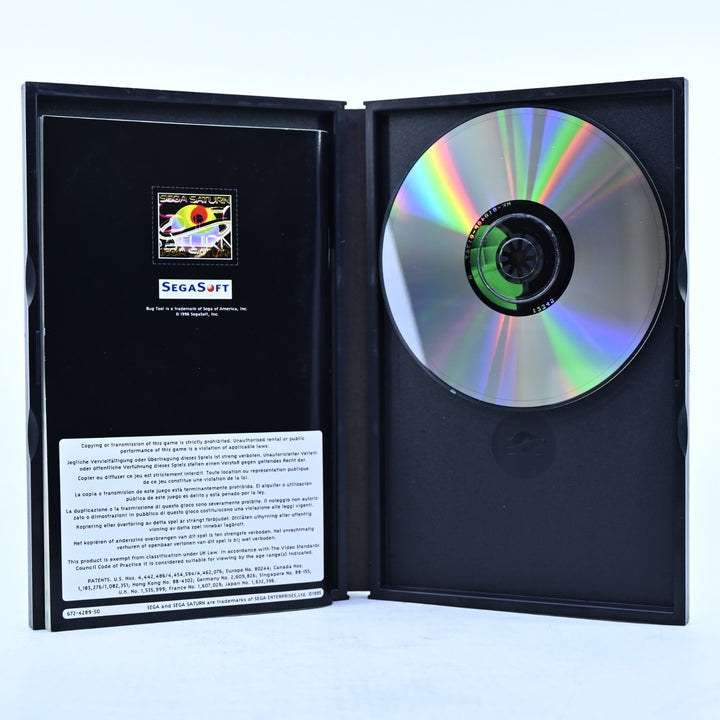 Bug Too! - Sega Saturn Game + Manual - PAL - MINT DISC!