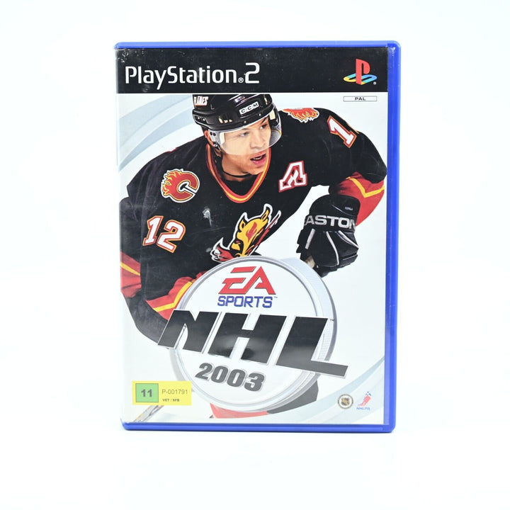 NHL 2003 - Sony Playstation 2 / PS2 Game + Manual - PAL - MINT DISC!