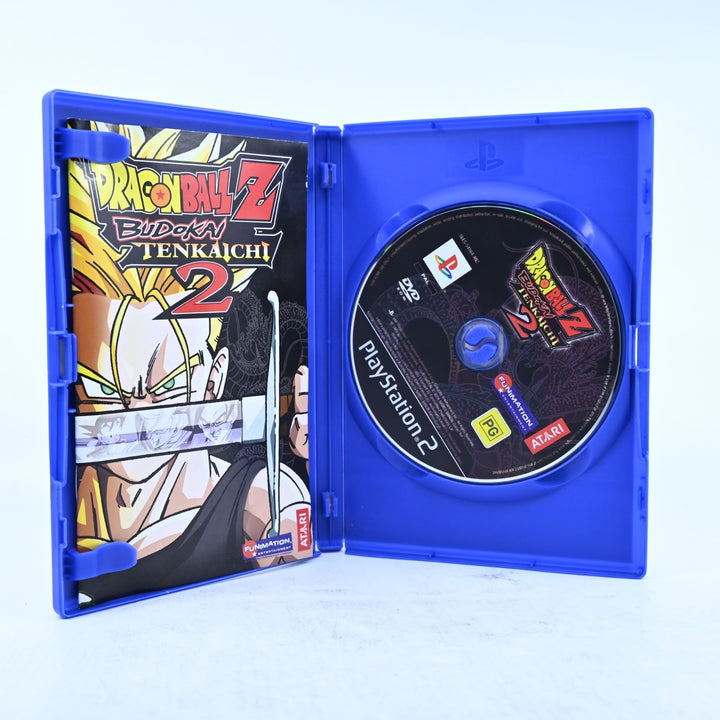 Dragon Ball Z Budokai Tenkaichi 2 - Sony Playstation 2 / PS2 Game + Manual