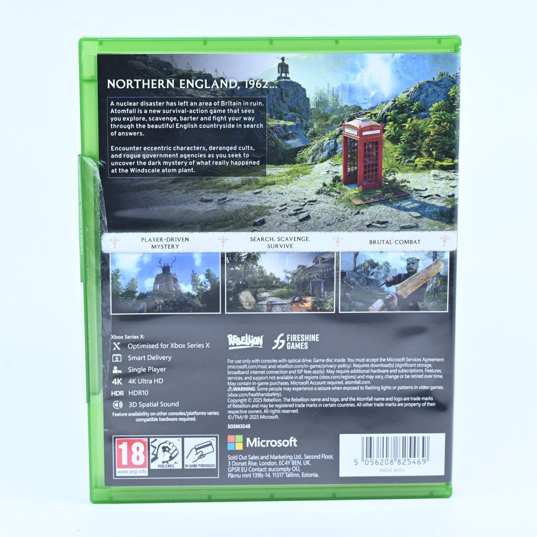 Atomfall - Xbox Series X Game - PAL - FREE POST!