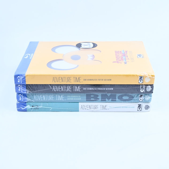 SEALED! Adventure Time Seasons 2-5 - Region A - Blu-ray