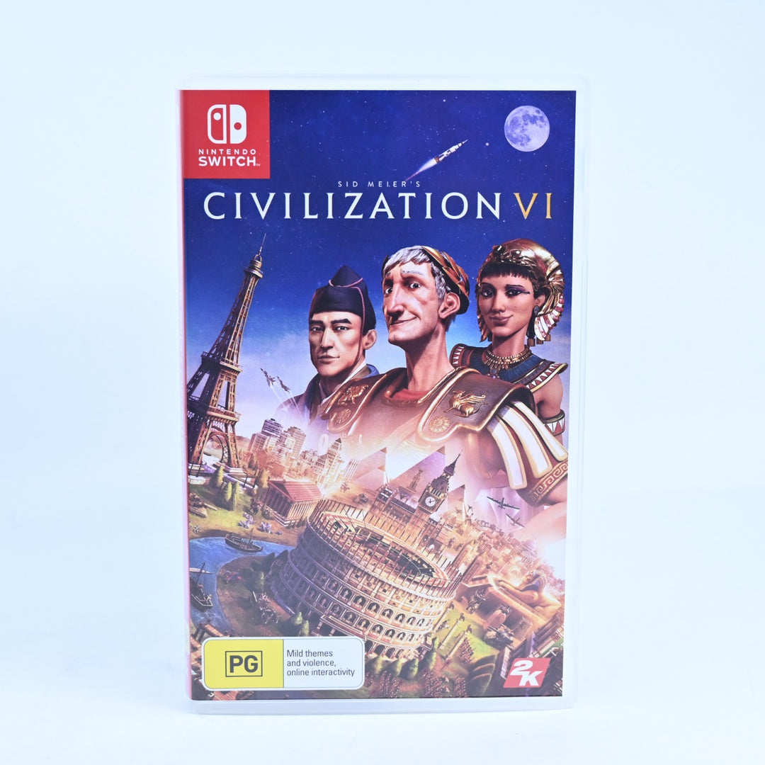 Sid Meier's Civilization VI 6 - Nintendo Switch Game - FREE POST!