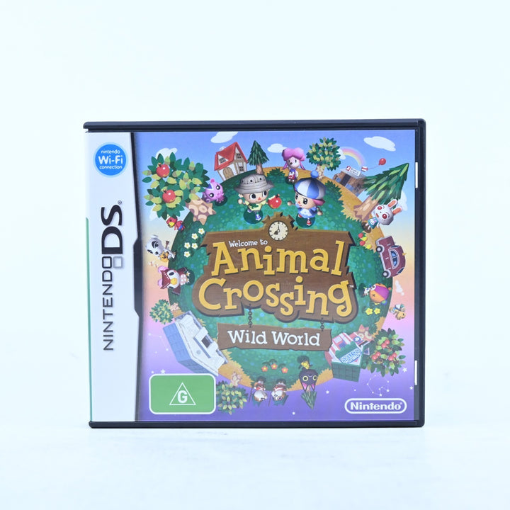Animal Crossing Wild World  - Nintendo DS Game - PAL - No Manual - FREE POST!