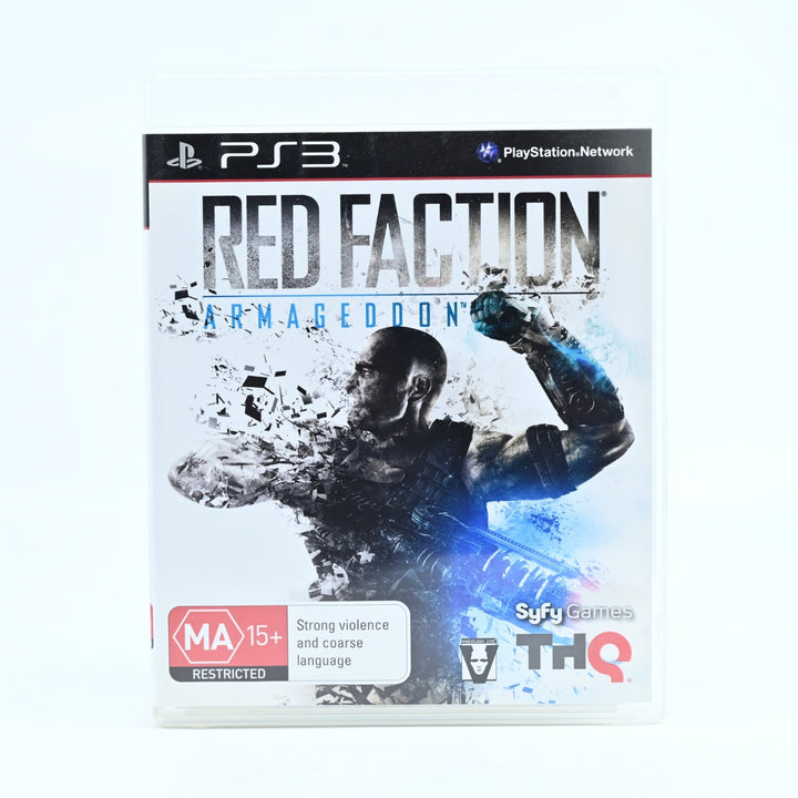 Red Faction: Armageddon - Sony Playstation 3 / PS3 Game + Manual - MINT DISC!