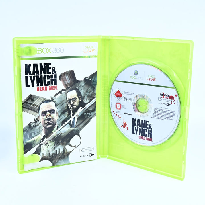 Kane & Lynch: Dead Men - Xbox 360 Game + Manual - PAL - MINT DISC!