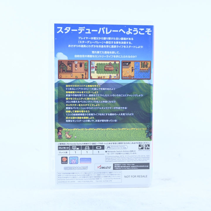 Stardew Valley - Collector's Edition - Nintendo Switch Game - English Playable