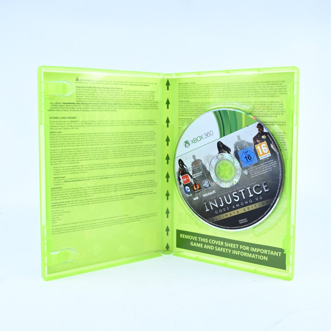 Injustice: Gods Among Us - Ultimate Edition - Xbox 360 Game + No Manual - PAL