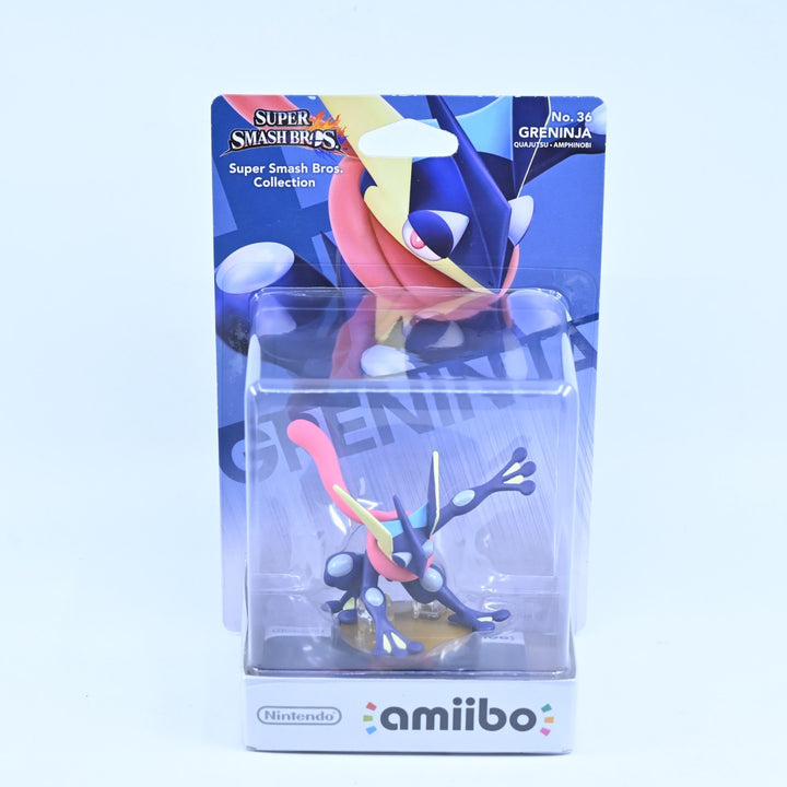 SEALED! Greninja Amiibo No. 36 - Super Smash Bros. Collection - Toy