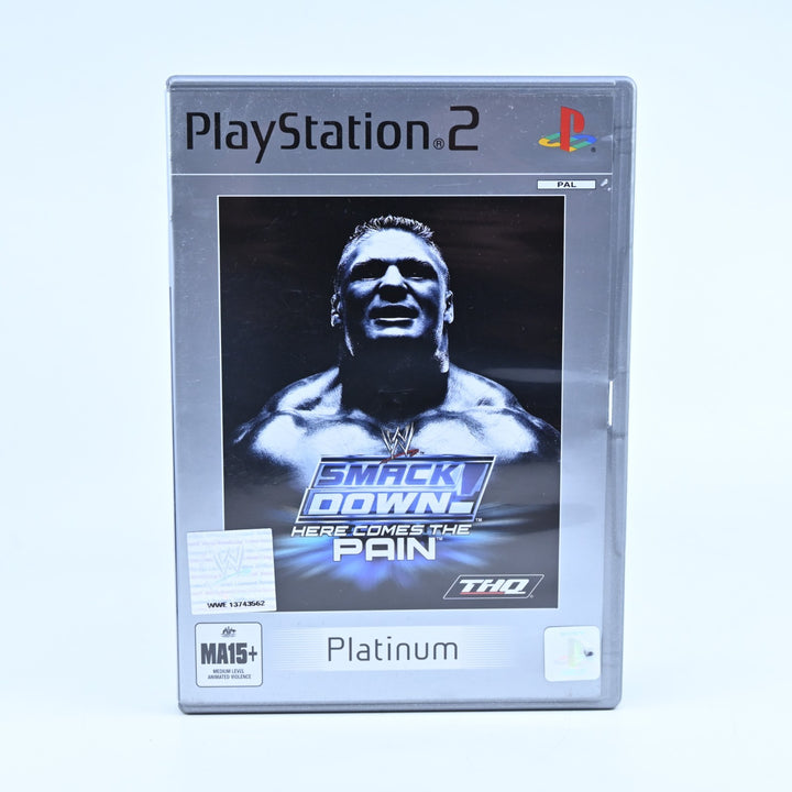 WWE Smackdown: Here Comes the Pain - PS2 Game + Manual - PAL