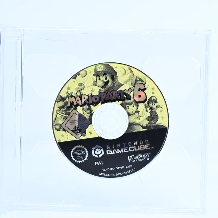 Mario Party 6 - Nintendo Gamecube Game - Disc Only - PAL - FREE POST!