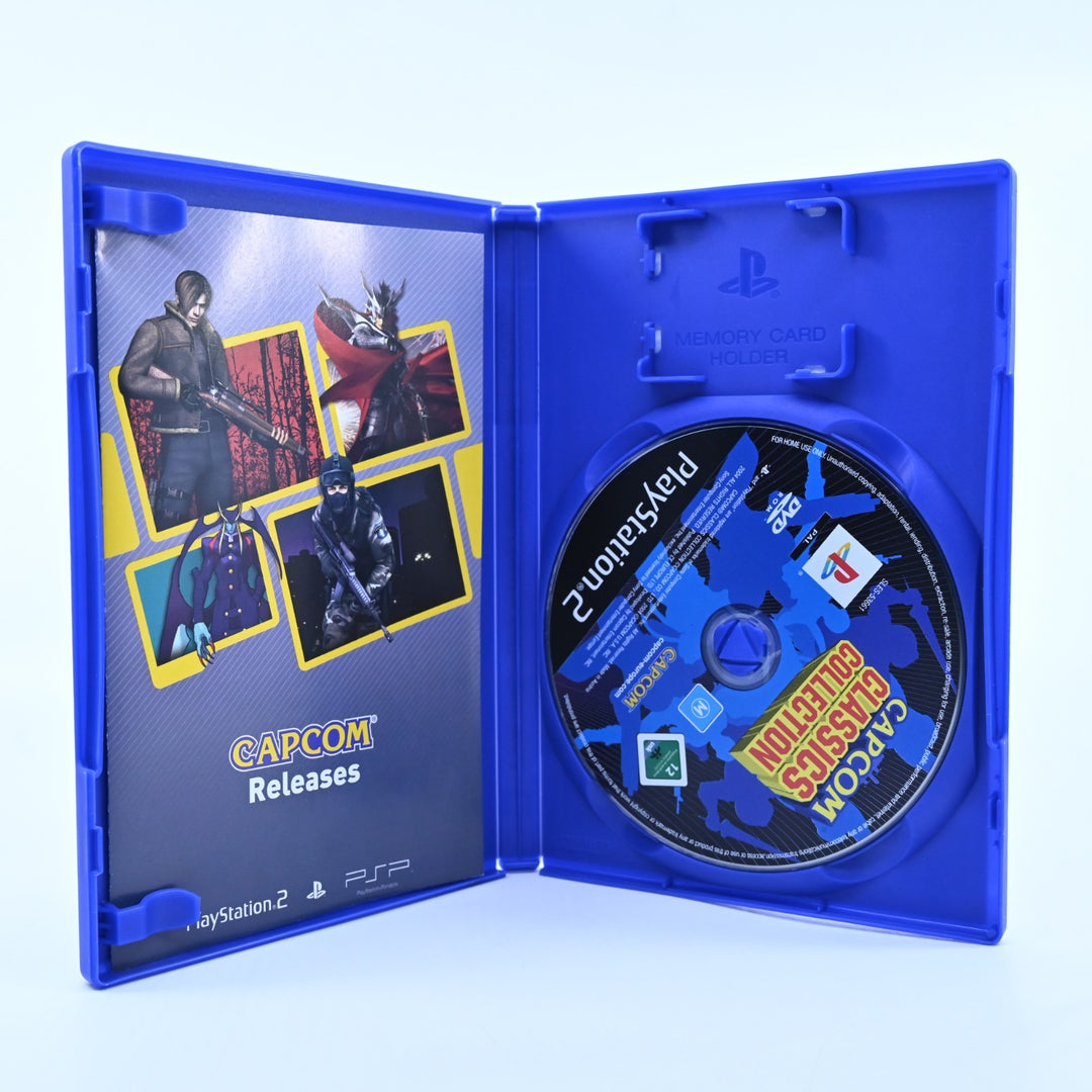 Capcom Classics Collection - Sony Playstation 2 / PS2 Game + Manual - PAL