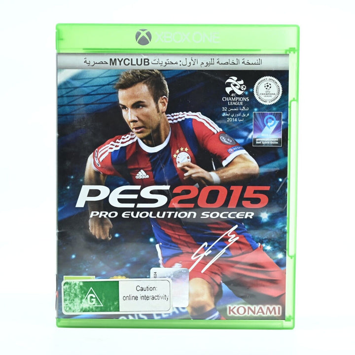 Pro Evolution Soccer 2015 - Xbox One Game - PAL - FREE POST!