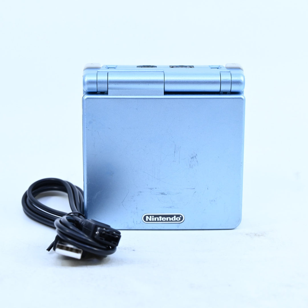 Pearl Blue - AGS-001 - Nintendo Gameboy Advance / GBA SP Console - PAL
