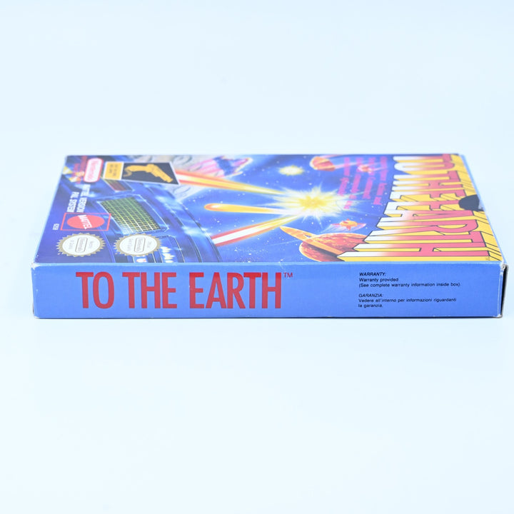 To the Earth - Nintendo Entertainment System / NES Boxed Game - PAL - FREE POST!