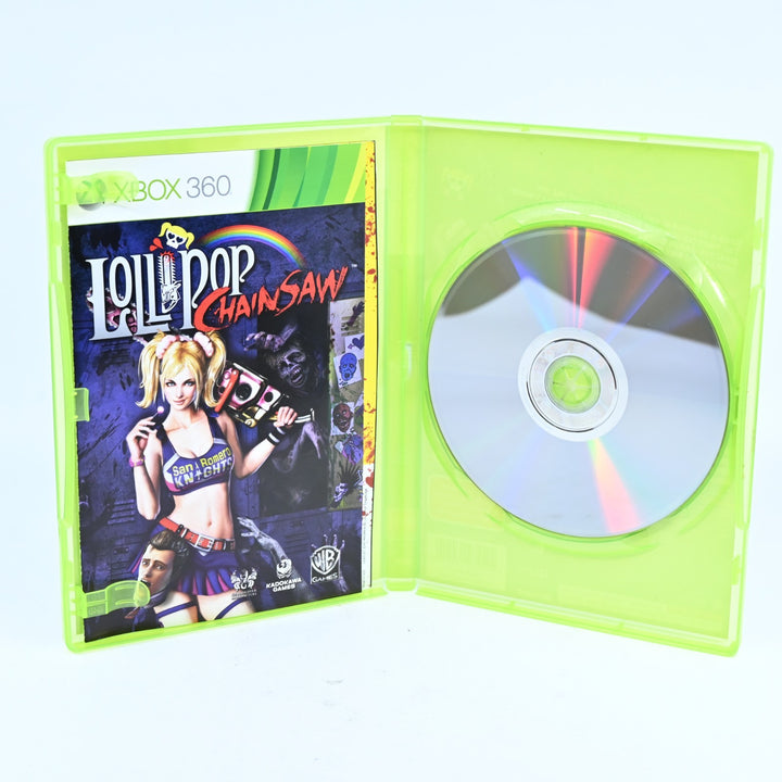 Lollipop Chainsaw - Xbox 360 Game + Manual - PAL - MINT DISC!