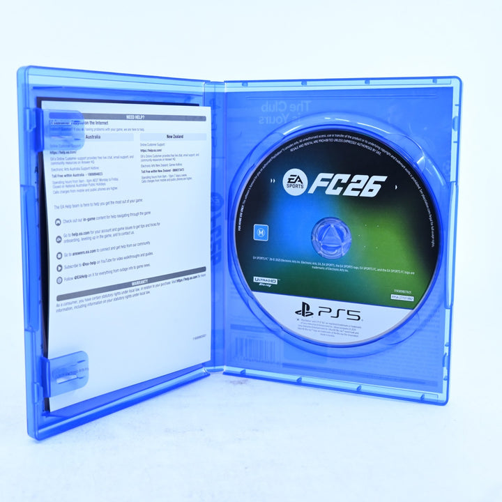 EA Sports FC 26 - Sony Playstation 5 / PS5 Game - MINT DISC!