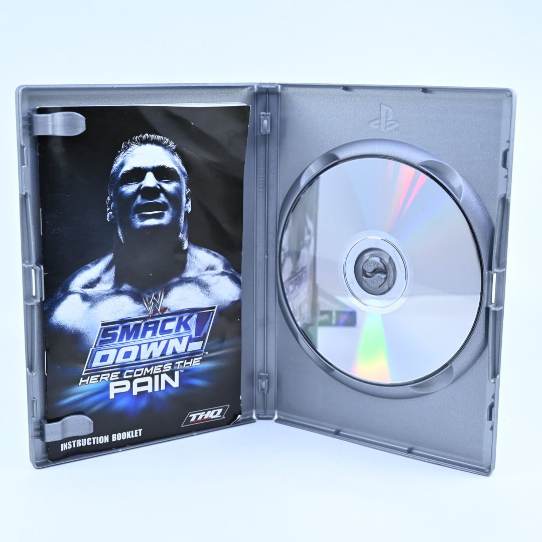 WWE Smackdown: Here Comes the Pain - PS2 Game + Manual - PAL