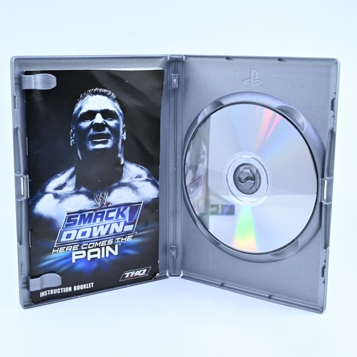 WWE Smackdown: Here Comes the Pain - PS2 Game + Manual - PAL