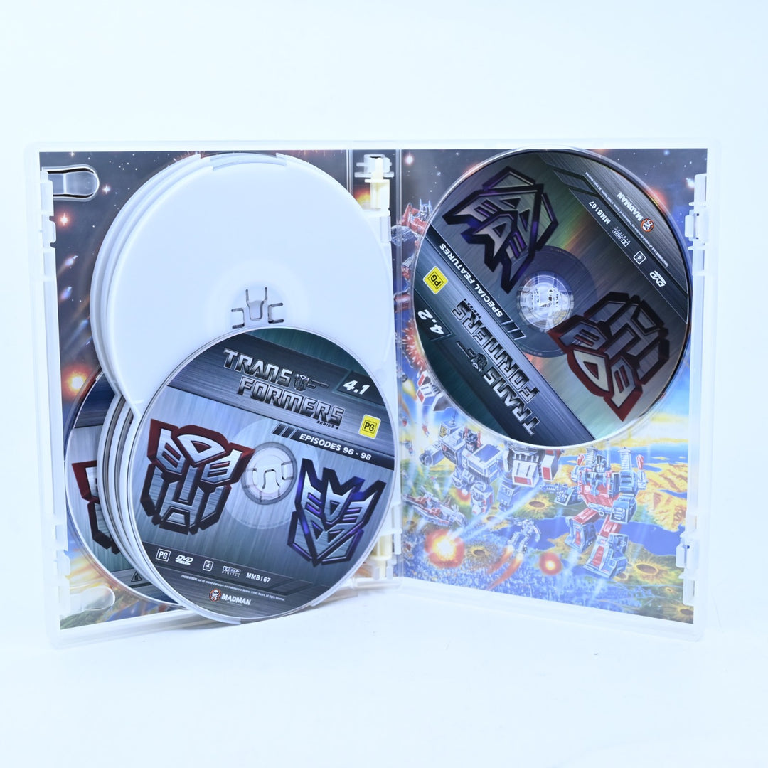 The Transformers - Complete Collection Tin - 17 Discs - Region 4 - DVD Box Set