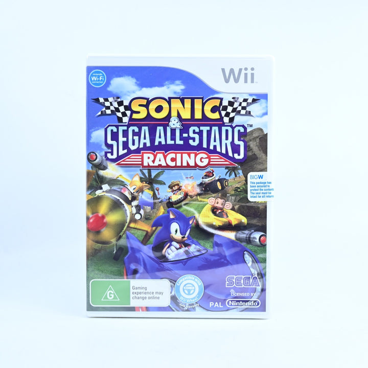 SEALED! - Sonic & Sega All-Stars Racing - Nintendo Wii Game + Manual - PAL