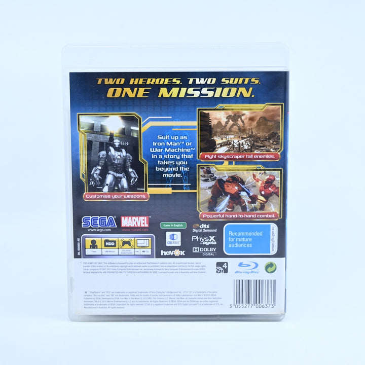 Iron Man 2: The Video Game - Sony Playstation 3 / PS3 Game + Manual