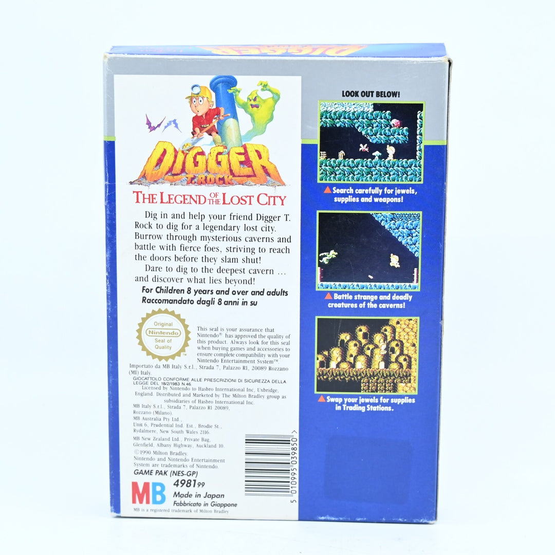 Digger T.Rock - Nintendo Entertainment System / NES Boxed Game - PAL
