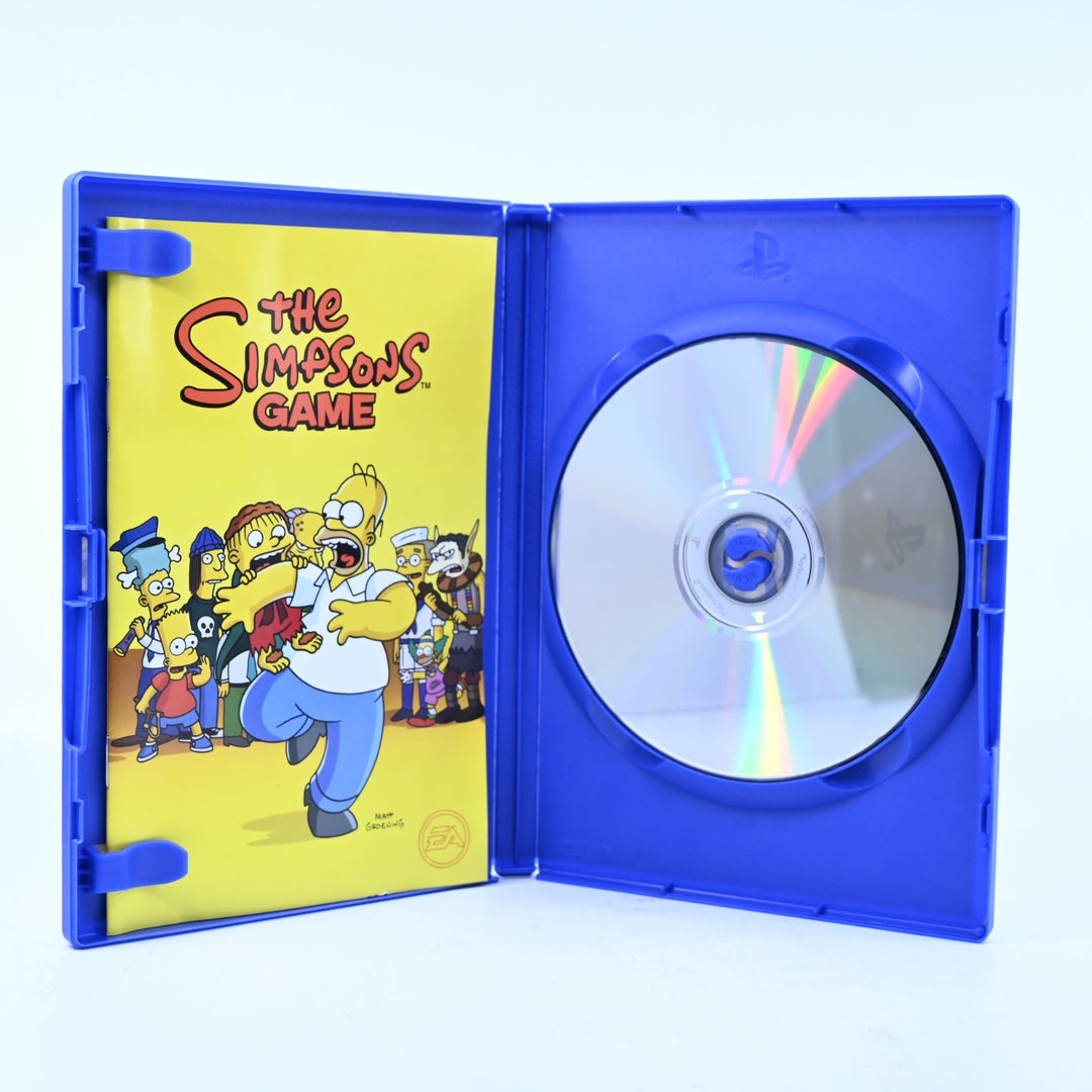 The Simpsons Game - Sony Playstation 2 / PS2 Game + Manual - PAL - MINT DISC!