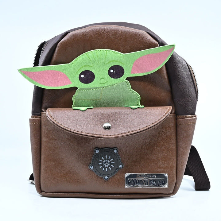 LIKE NEW! - Star Wars - The Mandolorian - Grogu Brown Mini Bag