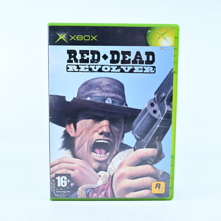 Red Dead Revolver - Original Xbox Game + Manual - PAL - MINT DISC!