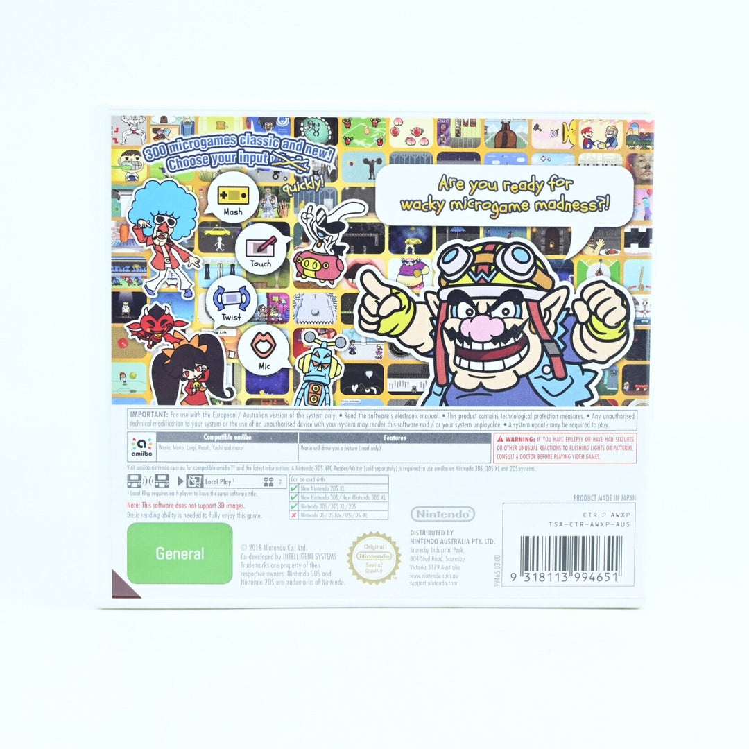 Wario Ware Gold - Nintendo 3DS Game - PAL - FREE POST!